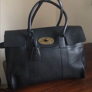 Mulberry Bayswater vintage leather bag